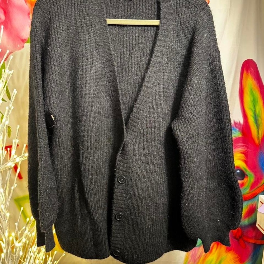 W52. Edikted. black cardigan Size M